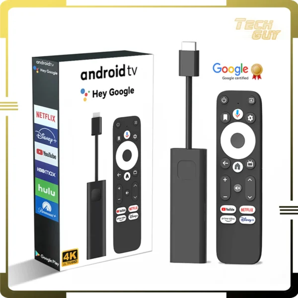 (免運費)Dcolor Chromecast with Google TV (4K) GD1