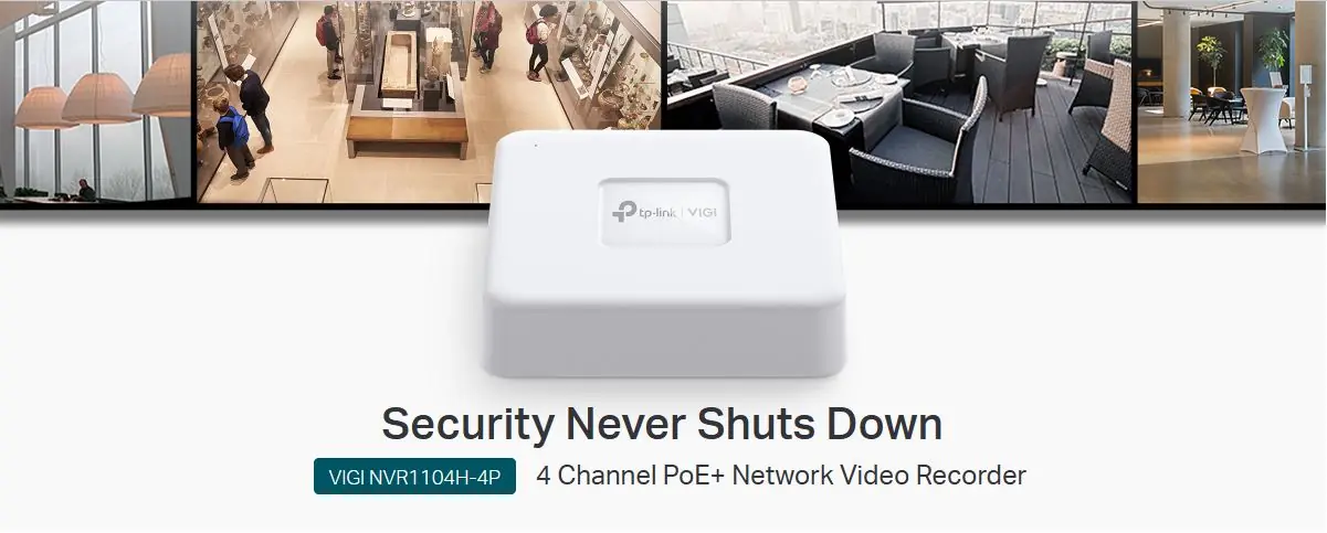 TP Link VIGI NVR1104H 4P 5 TP Link VIGI NVR1104H 4P 5