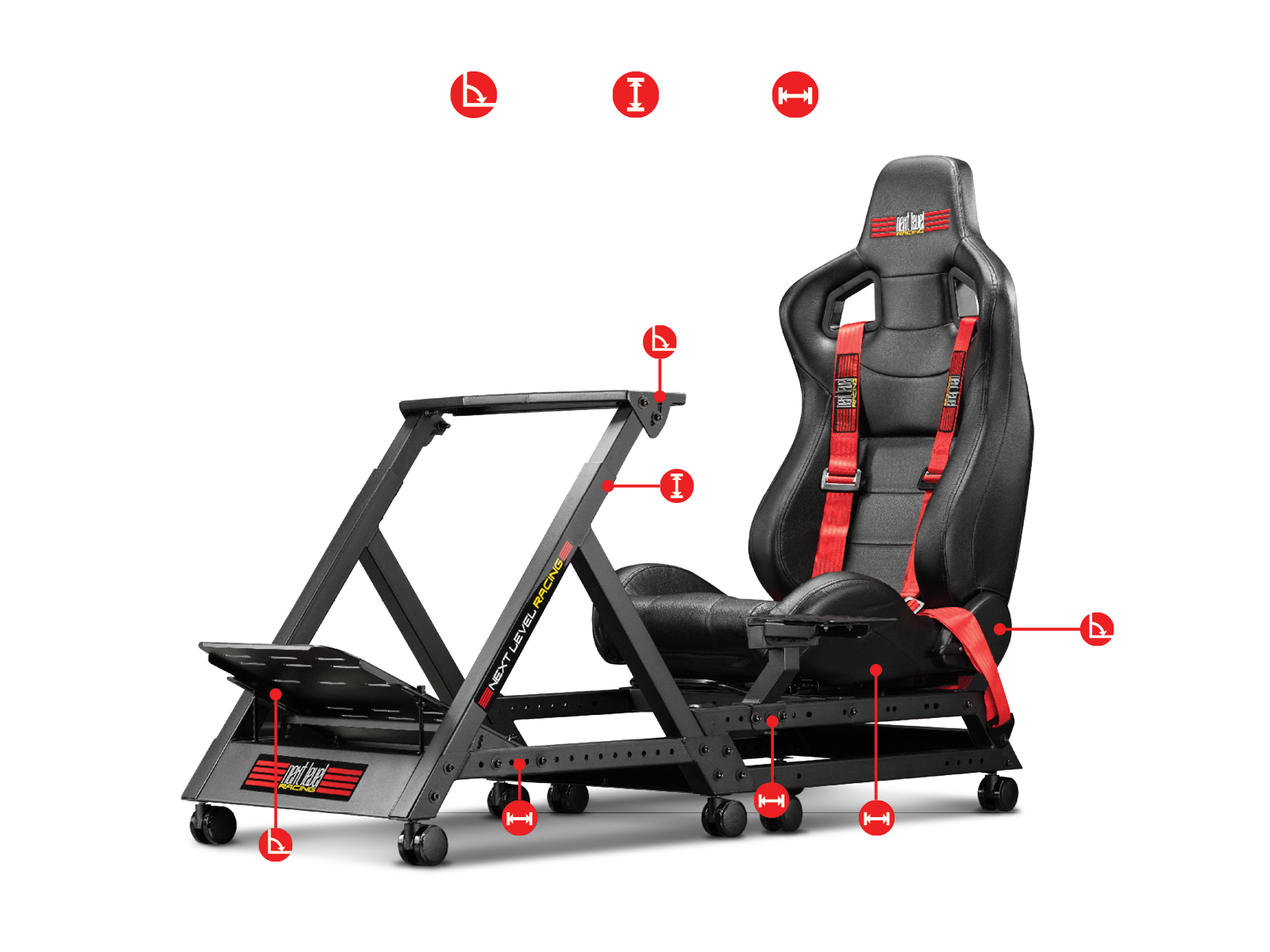 Next Level Racing GTTrack Racing Simulator NLR S009 1 1 Next Level Racing GTTrack Racing Simulator NLR S009 1 1