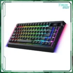 Razer Blackwidow V4 Pro 75% 機械鍵盤 (橘軸)：圖片 2