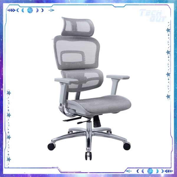 Zenox Ergonomic - Ten-E Office Chair 辦公電腦椅 (Mesh/Grey)