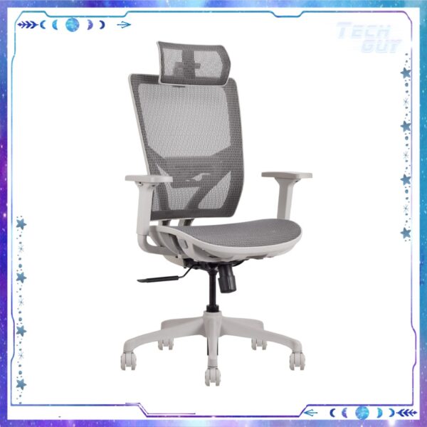 Zenox Ergonomics - Hokai Office Chair 人體工學辦公網椅 (Grey)