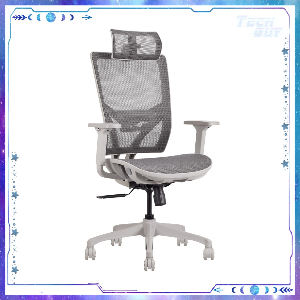 Zenox Ergonomics - Hokai Office Chair 人體工學辦公網椅 (Grey)
