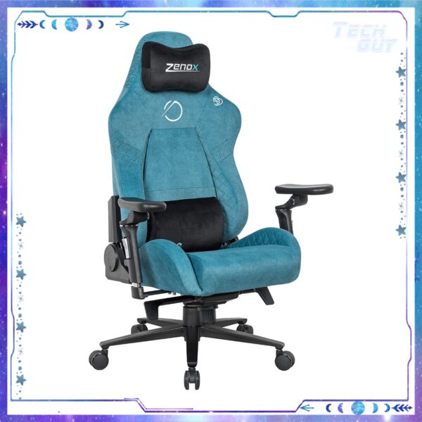 Zenox Jupiter Mk-2 Gaming Chair 電競椅 (Davis Fabrics Peacock Turquoise)