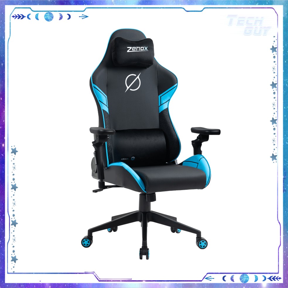 Zenox Saturn Mk-2 Gaming Chair (LeatherSky Blue)