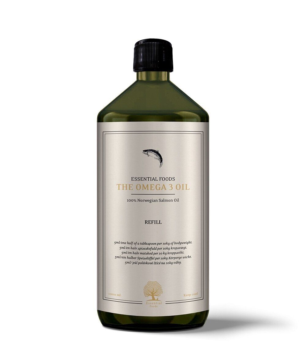 Essential Foods- 全天然挪威三文魚油 1000 ML