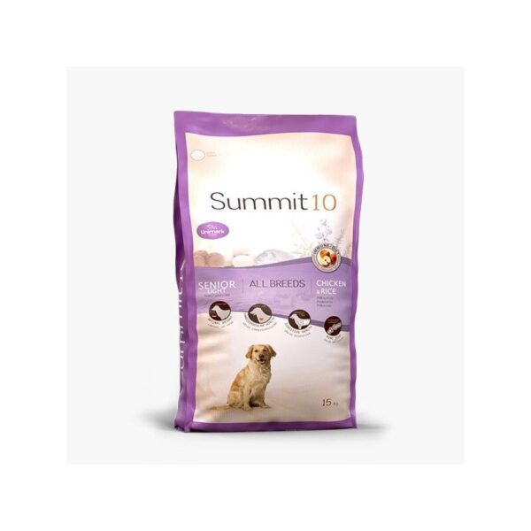 Summit 10 - 生命之源系列 - 全天然高齡/減肥犬 (雞肉配方) 15kg
