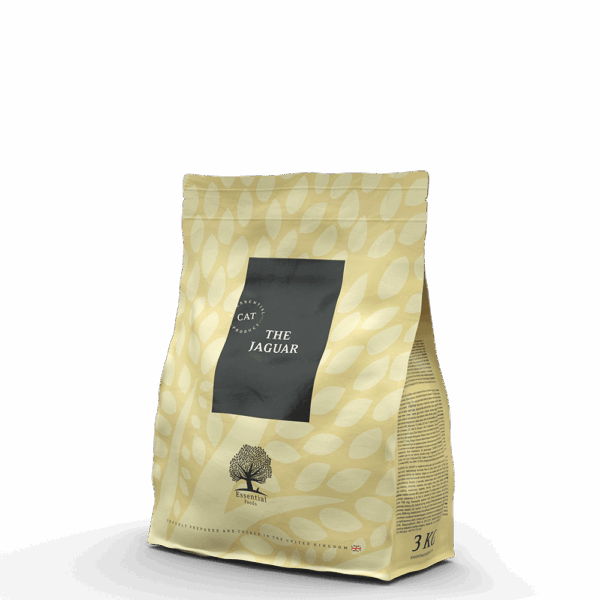 Essential Foods - 捷豹新鮮三文魚和鱒魚無穀物全貓天然糧 3KG